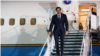 El secretario de Estado, Marco Rubio, llega a la Ciudad de Panamá, Panamá, el 1 de febrero de 2025. (Foto oficial del Departamento de Estado por Freddie Everett)