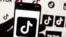 Una imagen que muestra el logo de TikTok en un celular.