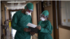 Médicos cubanos. Foto del Ministerio de Salud Pública de Cuba.