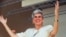 Fotografía del 17 de septiembre de 1989, la candidata presidencial nicaragüense Violeta Chamorro recibe una cálida bienvenida de 2.000 exiliados nicaragüenses que acudieron a Miami para una manifestación y celebración del día de la independencia. Foto: Archivo/AP/Kathy Willens.
