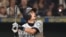 Ichiro Suzuki en un juego contra los Atléticos de Oakland, en Tokio, en marzo de 2019. (Kazuhiro Nogi/AFP/Archivo)